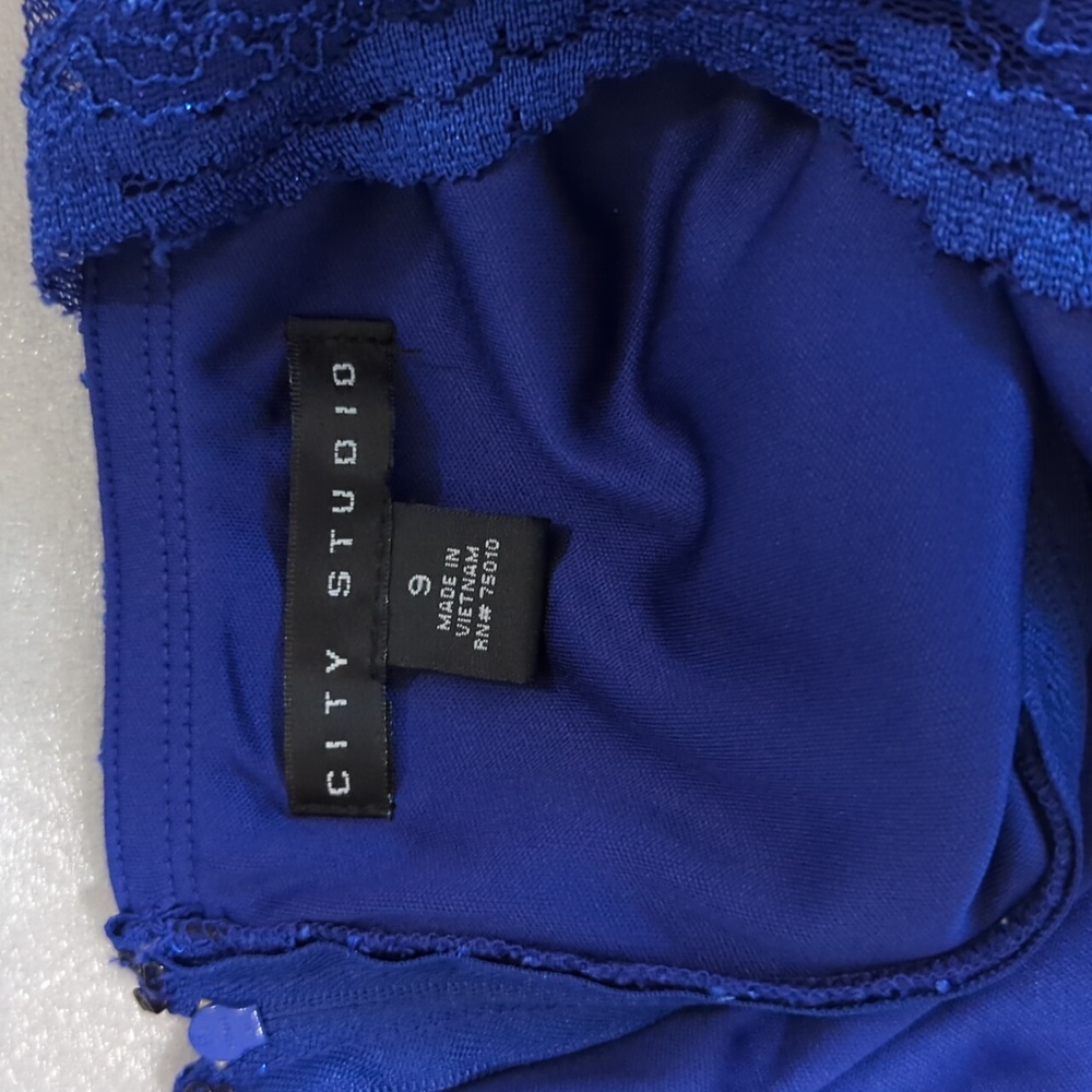 City Studio Formal Dress Junior Size 9 - Picture 9 of 13